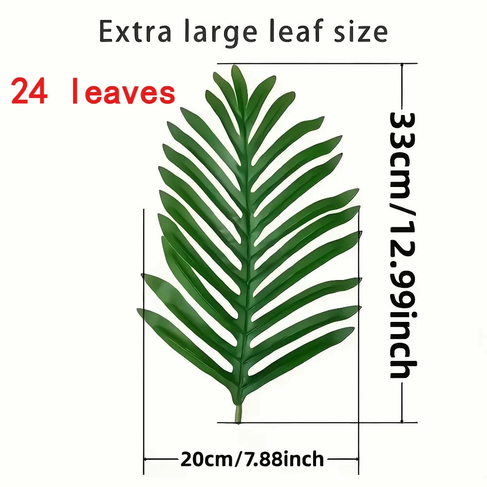 Large Artificial Palm Tree 127cm (50in) — Faux Tropical Indoor Outdoor Floor Plant | Home, Office & Commercial Decor