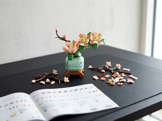 Magnolia Brick Bonsai — Build-Your-Own Botanical Décor