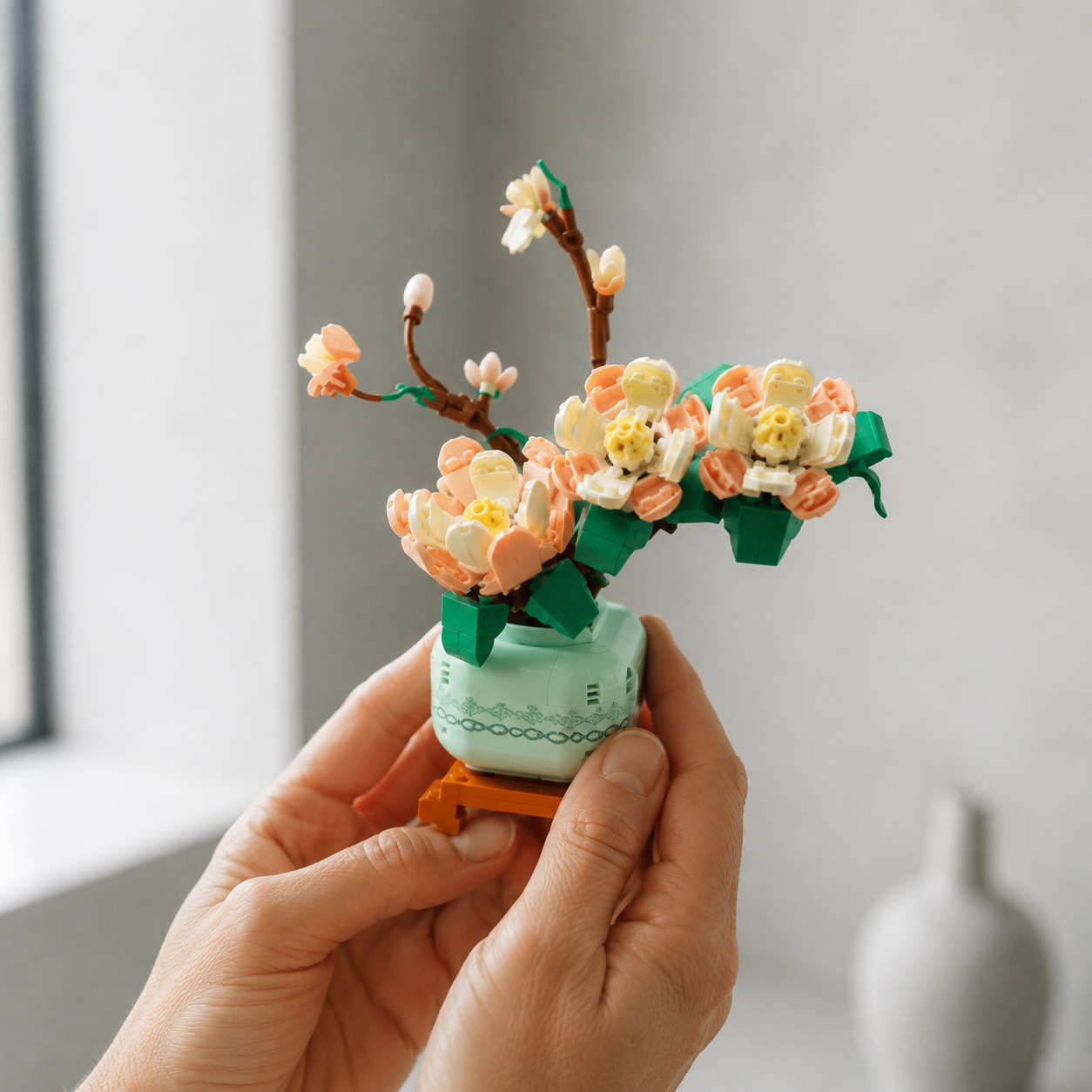 Magnolia Brick Bonsai — Build-Your-Own Botanical Décor