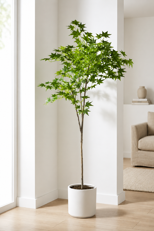 Artificial Japanese Maple Tree — Faux Indoor Statement Plant